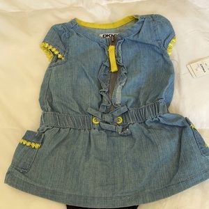 NWT Denim DKNY jumper 0-3months
